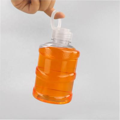 China Botellas de jugo de fruta de plástico de 500 ml Botellas de jugo de plástico con tapa en venta
