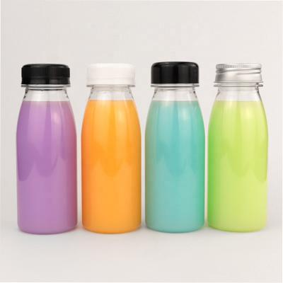 China 200ml Plastic Beverage Bottles Mini Food Grade For Juice Drinks for sale