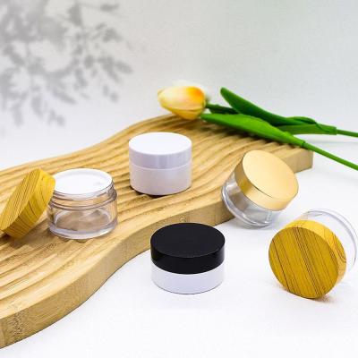 China OEM Logotipo 100ml PET garrafa limpador facial creme cosmético jar à venda