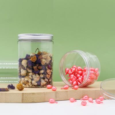 China ODM Plastic Cream Jars Gummies Plastic Skincare Jar For Kitchen Powder for sale