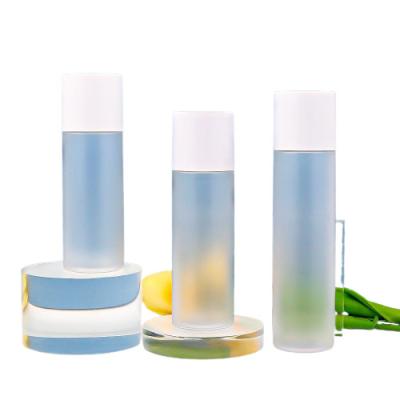 China Screen Printing Plastic Packaging Bottle For Cosmetics Packaging for sale