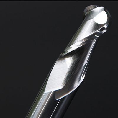 China Spezifikation von festen Hartmetallkugel-Nasen-Schaftfräsern für Aluminium zu verkaufen
