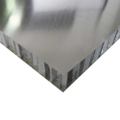 China Mill Finish Aluminum Honeycomb Panel Class B1 Flame Resistant for sale