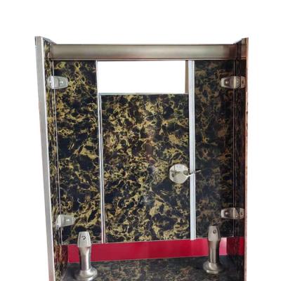 China Compact Honeycomb HPL Toilet Partitions Width 900mm 1200mm 1600mm for sale