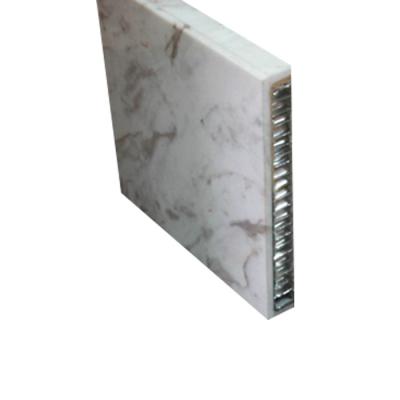 China Aluminio de piedra del panel del panal de la chapa de mármol natural para la decoración de la pared en venta