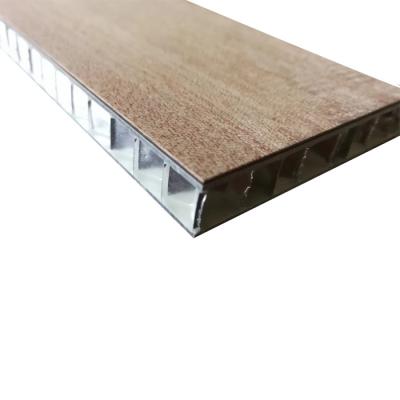 China Wood Venner Roof Aluminium Honeycomb Composite Panel Aluminium Sandwich Sheet for sale