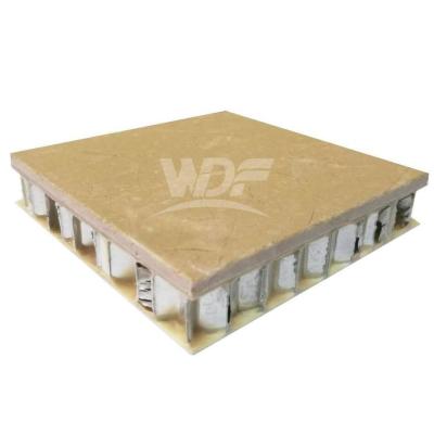 China Aluminum Honeycomb Quartz Stone Wall Cladding Fireproof Stone Veneer Panel for sale