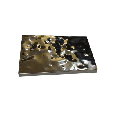 China Partitions Aluminum Honeycomb Board SS 304 316 Mirror Stainless Steel Face for sale