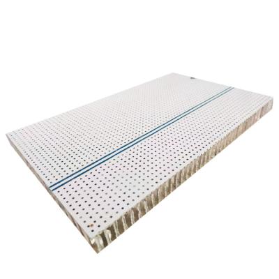 China Suspended Aluminum Perforated Ceiling Lightweight Sound And Thermal Insulation for sale