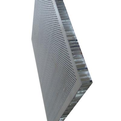 Китай панели потолка сота 10mm облегченные пефорировали алюминиевые рифленые панели продается