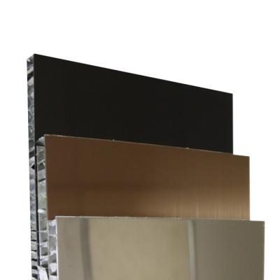 China Brushed Stainless Steel Honeycomb Panel for sale