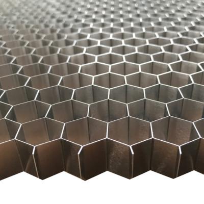 China 0.08mm Thickness Aluminum Honeycomb Core For Door And Cabinet Filing for sale
