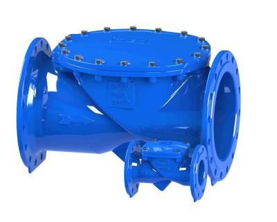 China EPOXY Coated Swing Flex Check Valve For Sewage System Ductile Iron Founded for sale