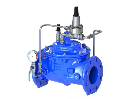 Chine Valve principale de valve de Water Flow Regulator de pilote de soutenir/soulagement disponible à vendre