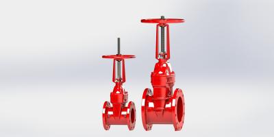 China ANSI B16.1 End Flange Fire Fighting System With Flanged / Grooved Connection for sale