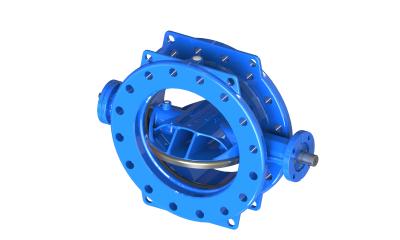 China Two Side Sealing Double Eccentric Butterfly Valve EPDM Seal For Drinking Water for sale