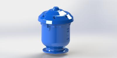 중국 플랜지형 물 배기밸브, 단일 챔버 하수 배기밸브 판매용
