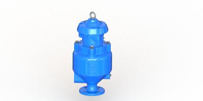 China Spill Free Wastewater Vacuum Release Valve , Fushion Bonded Epoxy Air Release Valve for sale