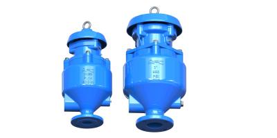 China Ductile Iron Air Pressure Release Valve , Full Flow Area Sewage Air Valve for sale