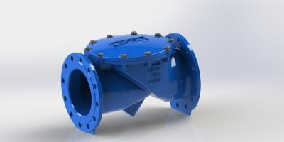 China Rubber Disc Water Supply Valve , 40 Degree Incline Wastewater Air Release Valve for sale