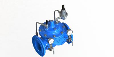 China EPOXY Coated A200 Water Pressure Reducing Valve With Stable Down Stream Pressure for sale