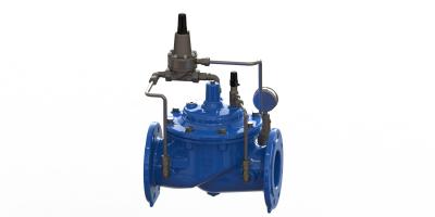 China EPOXY Coating Pressure Relief Control Valve With SS304 Pilot for sale