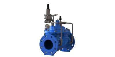 Chine Haute valve réglable de décompression de capacité d'écoulement pour des systèmes d'eau propre avec le pilote P500 à vendre