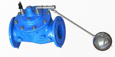 Chine Corps malléable durable de fer de valve à flotteurs d'acier inoxydable avec enduit d'époxyde bleu à vendre