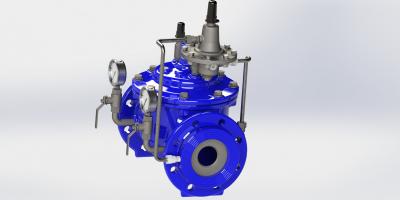 Chine L'eau bleue Constant Flow Rate Control Available de valve de contrôle de flux d'acier inoxydable à vendre
