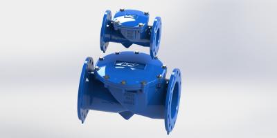 China Swing Flex Check Valve For Back Flow , Water Flow Valve With Nylon Reinforcement Disc for sale