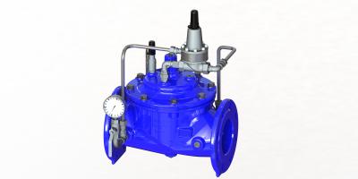 China Diaphragm Operated Water Control Valve , Pressure Sustaining Valve For Water Application for sale