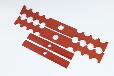 Cina Guarnizioni di gomma su ordinazione rosse di MVO, forma elastica dello speciale della guarnizione del giunto dell'anello in vendita