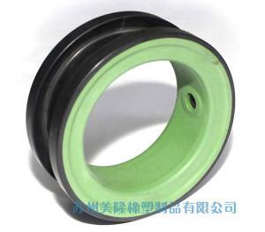 China 2 - 24 Inch PTFE Valve Seat Round Shape DN50 - DN600 Port Size For Valve / Gas for sale