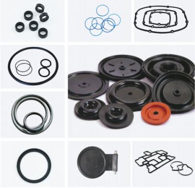 China Valve Sealing Rubber Fittings Temperature / Noise / Vibration / Oil Requirements for sale