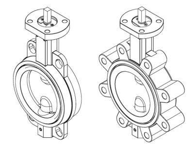 China Vulcanized Seal Seat With Low Operation Torque For Wafer / Lug Butterfly Valve Parts for sale