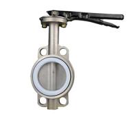 China Zero Leakage Ptfe Seat Butterfly Valve Parts DN50 - DN600 For High Temperature for sale