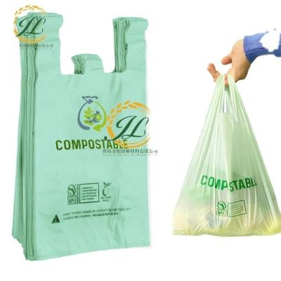 China 100% Biodegradable Compostable Liner Bags For Food Packing 50micron for sale