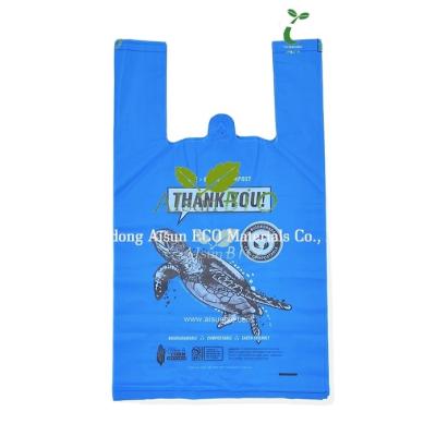 China Certified Home Biodegradable Shopping Bag Green For Retail for sale