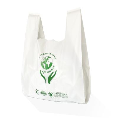 China Hdpe Biodegradable Shopping Bag Compostable Compost Bags for sale