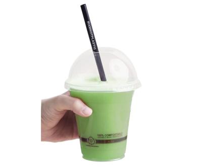 China PLA Bulk Compostable Cups Biodegradable Custom Embossed Surface for sale