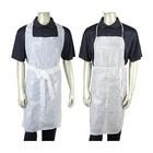 China Plastic Kitchen Biodegradable Disposable Aprons Environmental Friendly for sale