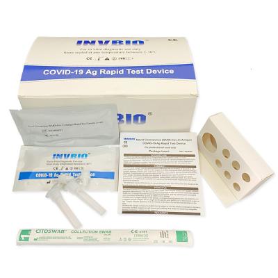 China Covid 19 Antigen Self At Home Antigen Test Kit Within 15 Minute for sale