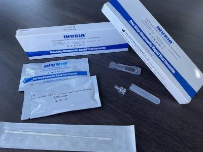 Cina Una cassetta rapida di Kit Saliva Antigen Rapid Test della casa della prova dell'antigene dell'AG di Covid 19 di punto in vendita