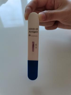 중국 99% Accuracy Lollipop Antigen Test One Step Oral Sars-Cov-2 Saliva Ce Fsc 판매용