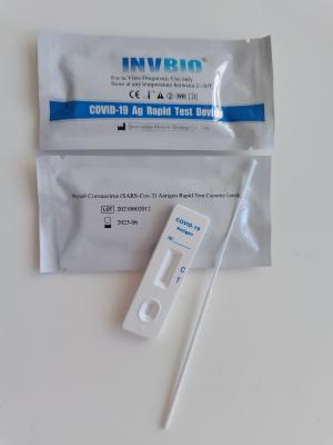 China Ce Fsc Rtk Covid 19 Rapid Test Kit Coronavirus Antigen Swab Test Self Test for sale