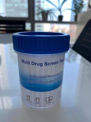 China Kit de teste de drogas de 10 painéis aprovado pela Ce Copo de urina para 30 drogas diferentes à venda