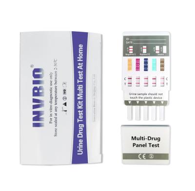 China 10 CE Drug Abuse Test Kit Panel Urine Screen 20 Per Box for sale