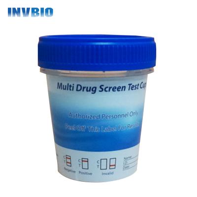 China Clia Waived 12 Panel Urinalysis Cups Drug Test With Adulterants for sale