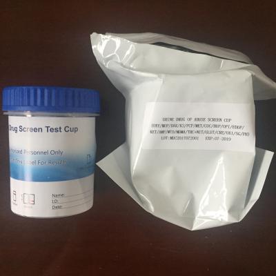 China Doa Drug Testing Cups 14 Panel + 6 Adulteration Test Strips Instant Home 25 Cups/Box for sale