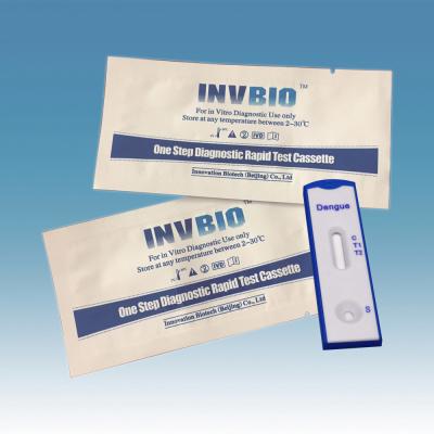 China Dengue Fever Virus Infectious Disease Rapid Test Kits Antibody Igg Igm Cassette Oem Packing for sale